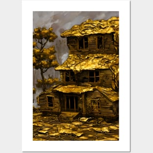 Decrepit House of Gold Posters and Art